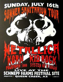 Metallica, Korn &amp; Kid Rock