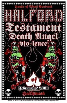 Halford, Testament &amp; Death Angel