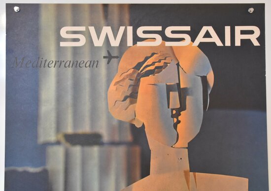 SWISSAIR - Mediterranean - 1961