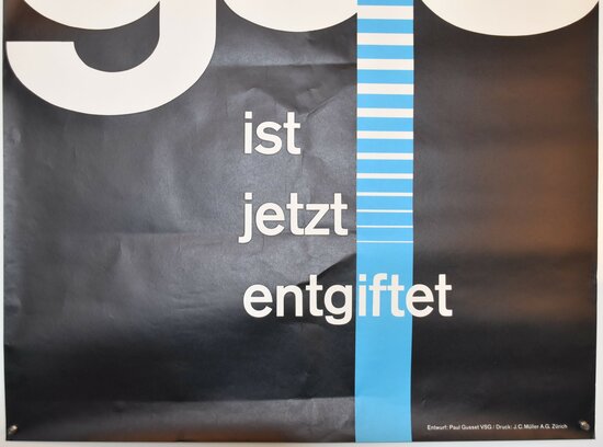 Swiss Poster - Züricher Gas