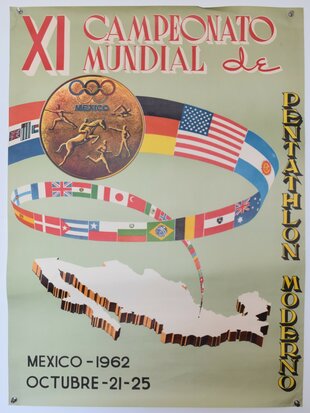 XI Modern Pentathlon World Championship - Mexico 1962