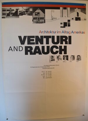 Swiss Poster - Architecture - Venturi & Rauch - 1979