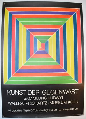 German Poster - Wallraf-Richartz-Museum - Present Art 