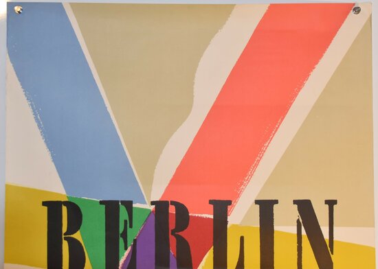 German Travel Poster - BERLIN - Ca. 1960
