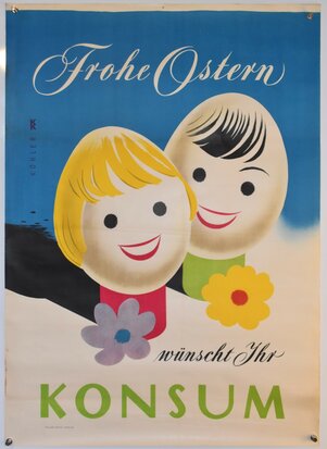 Austrian Poster - KONSUM - Karl Köhler - Ca. 1955
