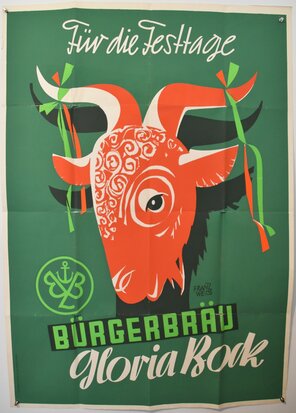 Bürgerbräu - Gloria Bock Beer - Franz Weiss