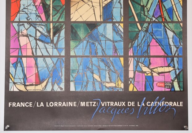 Cathédrale Saint-Etienne de Metz - Jacques Villon - 1962