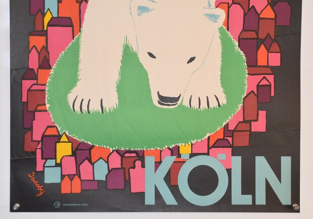 Zoo Cologne - ca. 1970 - **SOLD**