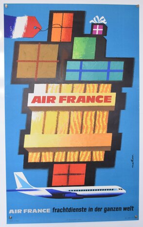 AIR FRANCE Cargo - Nathan - 1962