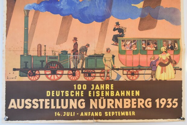 100 Jahre Deutsche Eisenbahn - Jupp Wiertz -1935