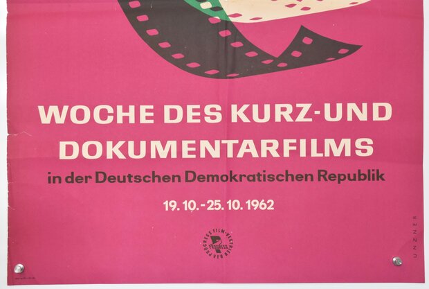 DDR - week of the Short movie and documentaries - 1962