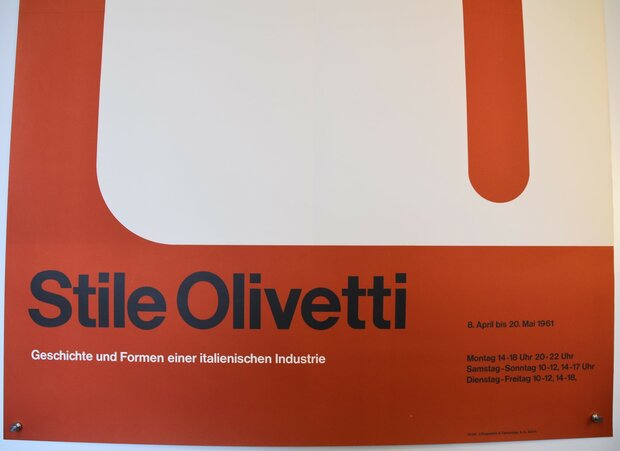 Swiss Poster - Olivetti - Walter Ballmer - 1961