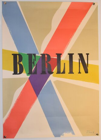German Travel Poster - BERLIN - Ca. 1960