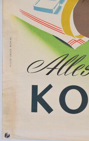 Austrian Poster - KONSUM - Karl Köhler - Ca. 1960