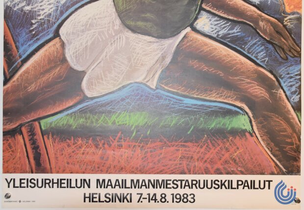 IAAF WORLD ATHLETICS CHAMPIONSHIP Helsinki - Javelin Throwing - 1983