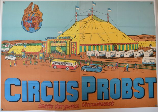 DDR Circus Poster - Circus Probst