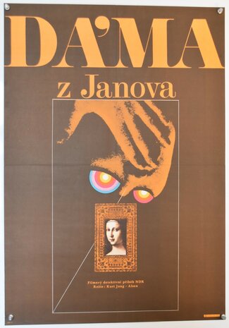 CZECH MOVIE POSTER - The Lady from Genoa - 1970